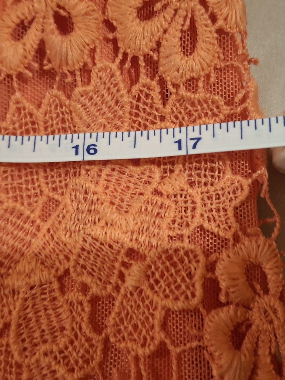 julia jordan Cream and Coral Lace Sheath Dress - Picture 11 of 16